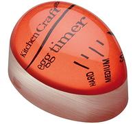 KitchenCraft Temporizador para huevos duros con diseño sensible al calor que cambia de color