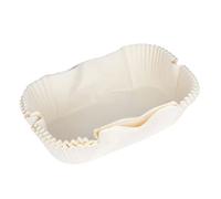 KitchenCraft Forros de molde para pan, antiadherentes, para pasteles y panes, 20 x 9 cm, paquete de 40 forros, blanco