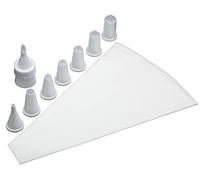 Kitchen Craft KCPIPING - Manga pastelera con 8 boquillas