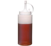 KitchenCraft Squeezy Sauce Bottle, Plástico BPA, 225 ml, Blanco