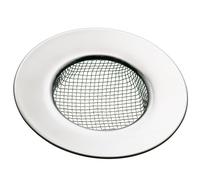 KitchenCraft Colador de malla para fregadero/desagüe de ducha, acero inoxidable, 7,5 cm, plateado