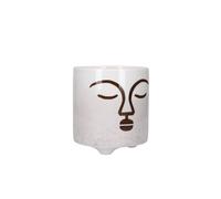 Kitchen craft macetero blanco, talla única (kctfplanter)