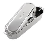 Kitchen Craft POACHER18 Clearview - Fuente de acero inoxidable para escalfar pescado (46 cm)