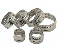 Kitchen craft - set de moldes para masa y galletas (6 piezas, doble fi