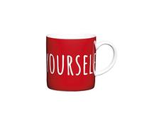 Kitchen Craft - Taza de porcelana Espresso - Espresso Yourself - 80 ml