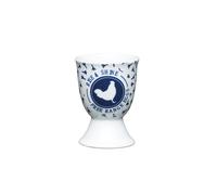 Kitchen craft traditional hen diseño huevera, porcelana, azul, 9 x 12