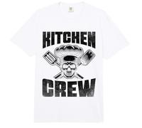 Kitchen Crew Chef Cocinar Comida Platos Cocineros Comfort Colors Adult Heavyweight T-Shirt