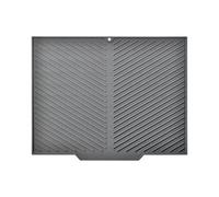 Kitchen Drying Mat | Silicone Dish Drying Mat | Ultra Absorbent Dish Drainer Rack Pad | Easy Clean Draining Board Mats | Non Slip Dish Draining Mat Heat Resistant Simple To Use For Kitchen Counter Top