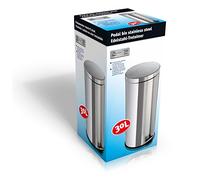 Kitchen Elegance 95522 Pedal Bin 30 L, Cromo