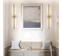 Kitchen Faucet 2 Pack Slender Bar Lamp LED Linear Sconces Long Strip Wall Light Compatible with Kitchen Island Living Room Bedroom Dining Room,Pendant Lighting Ceiling