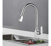 Kitchen Faucet Black with Pull Down Sprayer, 2 Modes Swivel Nozzle, for Kitchen Sink Single Handle, Faucet Pull out,-blackG