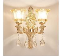 Kitchen Faucet Double Head European Crystal Lamp Bedroom Bedside Lamp Corridor Living Room Candlestick Lighting Decoration Wall Lamp, Pendant Lamp