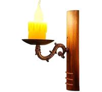 Kitchen Faucet European Creative Aisle Corridor Cafe Bar Decorative Wall Lighting Fixture Retro Single Head Candle Wall Lamp Sconces Homestay Farmhouse Lamp Lantern for Motel Dining Decor