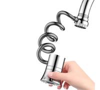 Kitchen Faucet Extension Device Splash Proof Water Pull Out External Shower Head Extension Universal Joint(Regular version)