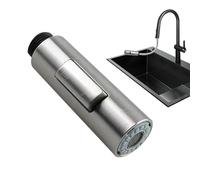 Kitchen Faucet Head Replacement - Retractable Sink Sprayer | Water Saving Aerator For Kitchen Sink, Easy Install Faucet Accessory For Thanksgiving, Christmas, Home Or Restaurant