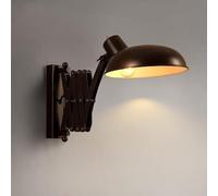 Kitchen Faucet Industrial Adjustable Wall Reading American Retro Style Wall Light Swing Arm Multi-Purpose Lamp Extendable Iron Wall Lamp Creative Study Corridor Decor Home Lighting