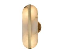 Kitchen Faucet Nordic Postmodern Oval Alabaster Shade Light Fixtures Metal Base Wall Lamp for Bedroom Living Room Apartment