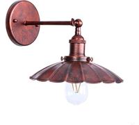 Kitchen Faucet Wall Lamp - Loft Retro Iron Shade Adjustable Swing Arm Reading Wall Light, Ideal for Workroom, Bedroom