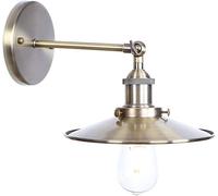 Kitchen Faucet Wall Light Adjustable Indoor Wall Lamp Iron Wall Lights Retro Industrial Swing Arm Wall Lighting Fixture for Cafes Study Room Wall Mount Lamp Bedside Decor Light