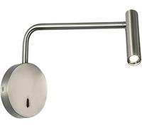 Kitchen Faucet Wall, Wall Lamp Indoor Metal Wall Lamps Swing Arm Adjustable Wall Lights Study Reading Wall Lighting(Nickel)