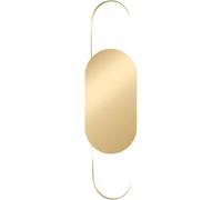 Kitchen Faucet Wall Wall Light 13W Wall Lamp Wall Lantern Ultra-Thin Geometric Dimmable 3-Color Semi-Fmount Nordic Headboard for Living Room Bedroom Bedside/Gold(Gold)