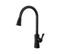 Kitchen faucets with Pull Down Sprayer, for Kitchen Sink Brass Faucet Pull out,-Brushed Nickel