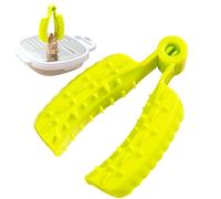 Kitchen Finger Guard - Hand Protector for Cutting Vegetables Ginger | PP Material Non-Slip Clip, 10cm Size, 18g Lightweight, Yellow Green Pink Colors, Safe Food Chopping Accessory