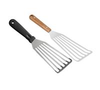 Kitchen Fish Spatula - Stainless Steel Turner for Cooking | ABS Handle with Slotted, Lightweight Tool for Flipping Frying Grilling, Practical Utensil for Eggs Meat