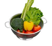 Kitchen Food Strainer Basket | Stainless Steel Distinct Design Fine Mesh Colander - User Friendly Metal Colander With Handle, Easy Cleanness Food Net Mesh Baskets For Strain, Rinse, Steam