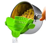 Kitchen Gizmo - Colador de silicona Snap 'N Strain que se adapta a todas las ollas y cuencos