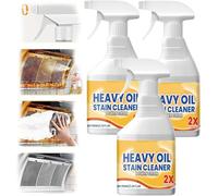 Kitchen Heavy Oil Cleaner, 2025 Upgrade All Purpose Kitchens Heavy Oil Cleaning Agent, Grease Remover, Multipurpose Kitchen Cleaner Spray for Countertops, Ovens and Appliances (3)