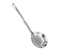 Kitchen Hot Pot Fat Ski mmer Cuchara de acero inoxidable malla fina colador de alimentos L
