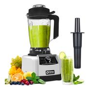 Kitchen in the box 68 OZ Professional High Performance Countertop Blender with Stainless Steel Blades, BPA Free Large Capacity Blender for Smoothies, Ice Crush, Milkshake (Silver)