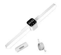 Kitchen Lights - Under Cabinet Lights | Versatile Closet Cupboard Kitchen Wardrobe LED Lamp Living Room with Clock Magnetic Regulable Bedside Lamps for Bedroom Home Office