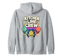 Kitchen Line Crew Pickleball Zona Sudadera con Capucha