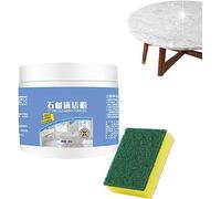 Kitchen Marble Oil Stain Cleaner,All Purpose Cleaning Bubble Powder,Stone Cleaning Powder Cleaners And Polishes for Marble,Tile,Granite,Cooktops. (1pcs)