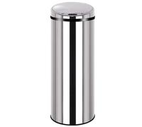Kitchen Move Artic BAT-50LB AS - Cubo de basura con sensor de apertura automático de acero inoxidable, 50 Litros