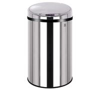 Kitchen Move BAT-30LB AS - Cubo de basura con sensor de apertura automático de acero inoxidable, 30 Litros