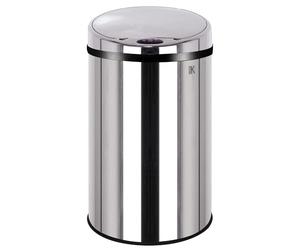 Kitchen Move BAT-30LB AS - Cubo de basura con sensor de apertura automático de acero inoxidable, 30 Litros