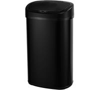 Kitchen Move Cubo de basura de cocina automático Negro 68L