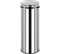 Kitchen Move Artic BAT-50LB AS - Cubo de basura con sensor de apertura automático de acero inoxidable, 50 Litros