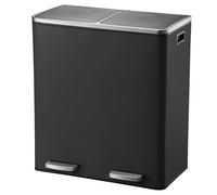 KITCHEN MOVE Contenedor de separación de residuos 60 L Major Negro, Acier, 60x36xh65cm