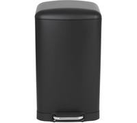 Kitchen Move Cubo de basura de cocina de pedal Negro 40L