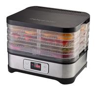 KITCHEN MOVE Deshidratador alimentario MANHATTAN con temperatura ajustable para secar alimentos a 70 °C, pantalla digital con temporizador de 72 H, 250 W