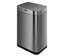 Kitchen Move Papelera de cocina automática Upper 60 L Acero y negro Gris 42×30×77 cm
