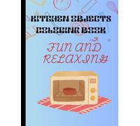 kitchen objects coloring book