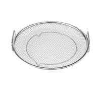 Kitchen Oil Filter Tray, Frying Oil Drain Rack Filter Tool, Stainless Steel Mesh Drain Basket, Colanders Accessories, Cooking Net Strainer Colander, 22cm with Handle