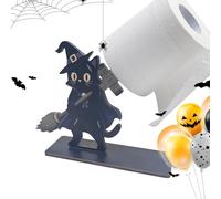 Kitchen Paper Towel Holder | Gothic Halloween Roll Stand | Wooden