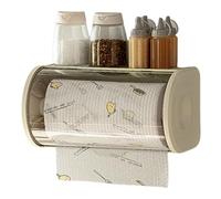 Kitchen Roll Holder, Tissue Roll Holder, Tissue Paper Holder, Napkin Roll Rack, Paper Towel Rack, Holder Under Cabinet, Adhesive Kitchen Towel Rack Wall-Mounted For Paper Towel Roll Holder