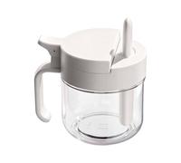 Kitchen Seasoning Jar With Lid - Airtight Storage Bottle Spoon, Multipurpose Container | For Honey Sugar Spices Home Cabinet Pantry Countertop Camping Use, Seasoning Container, Storage Jar, Pant